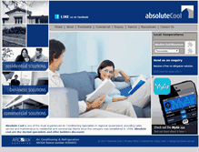 Tablet Screenshot of absolutecool.com.au